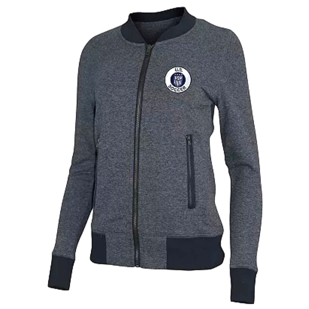 🆕️ NEW ERA Navy French Terry U.S. Soccer Full-Zip Jacket SIZE: M